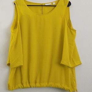 New York Company cold shoulder blouse